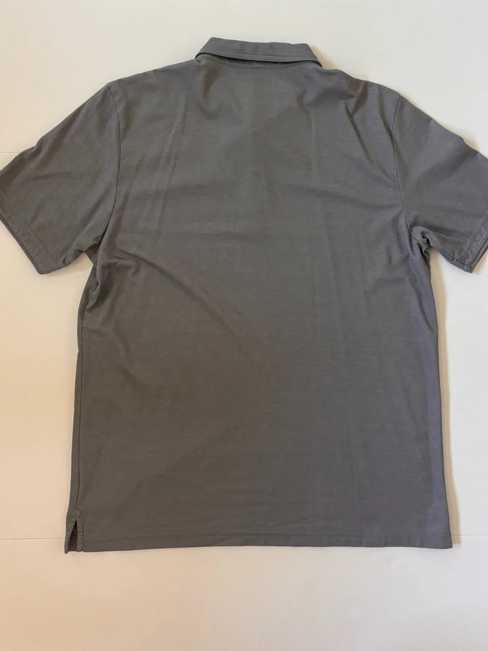 TravisMathew Men’s XL Gray Performance Golf Polo Shirt Short Sleeve
